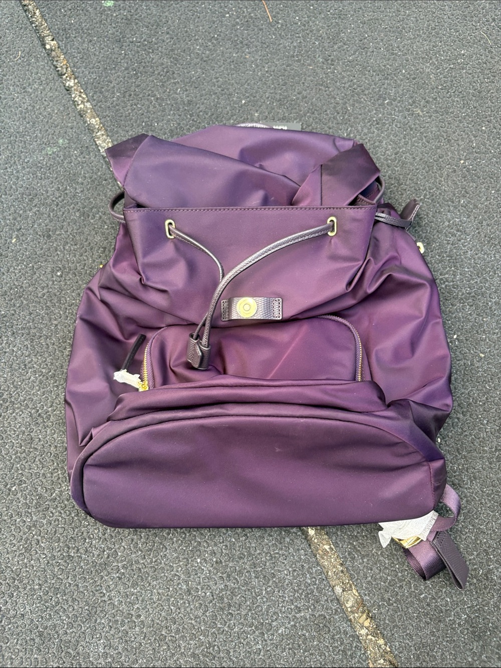 Purple Backpack - Casual Daypack